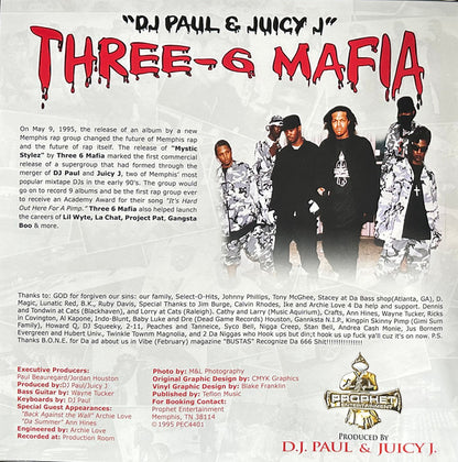 Three-6 Mafia* : Mystic Stylez (2xLP, Album, Ltd, Num, RE, RM, RP, Red)
