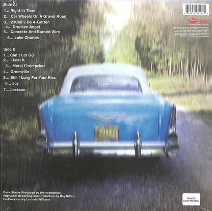 Lucinda Williams : Car Wheels On A Gravel Road (LP, Album, Ltd, RE, Yel)