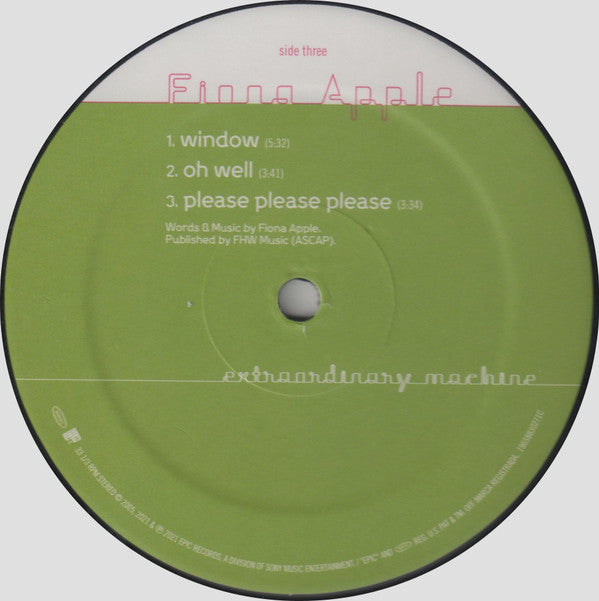 Fiona Apple : Extraordinary Machine (2xLP, Album, RE, 180)