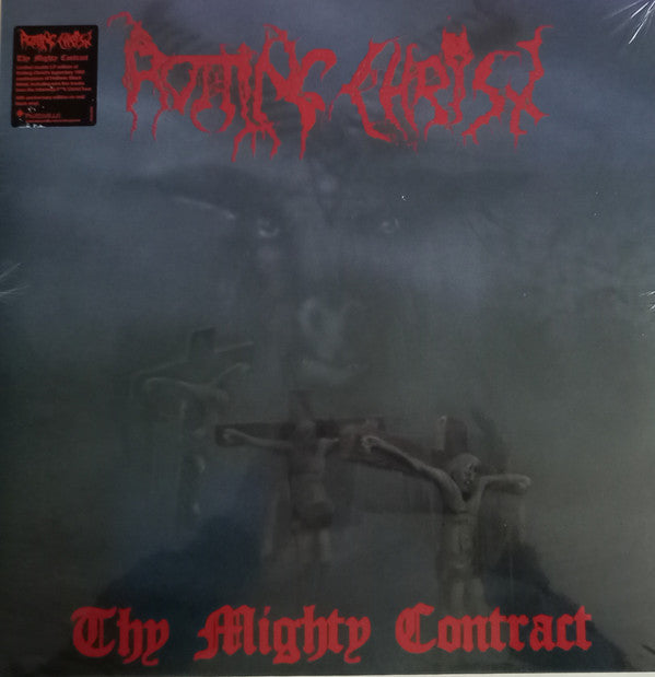 Rotting Christ : Thy Mighty Contract (LP, Album, RE, Red + LP, RE + Ltd)