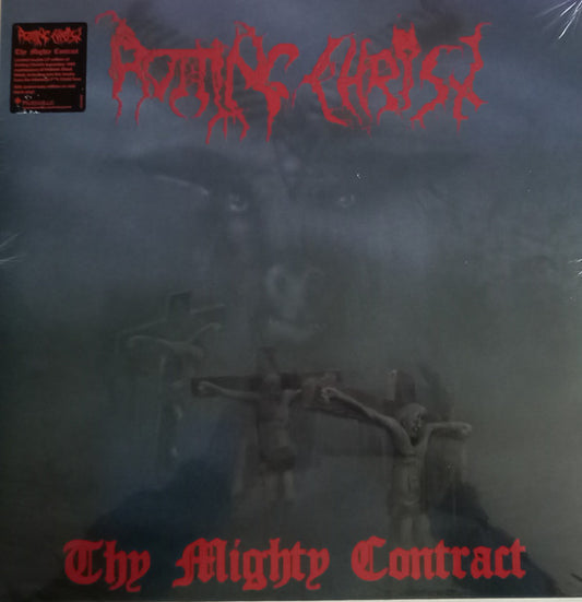 Rotting Christ : Thy Mighty Contract (LP, Album, RE, Red + LP, RE + Ltd)