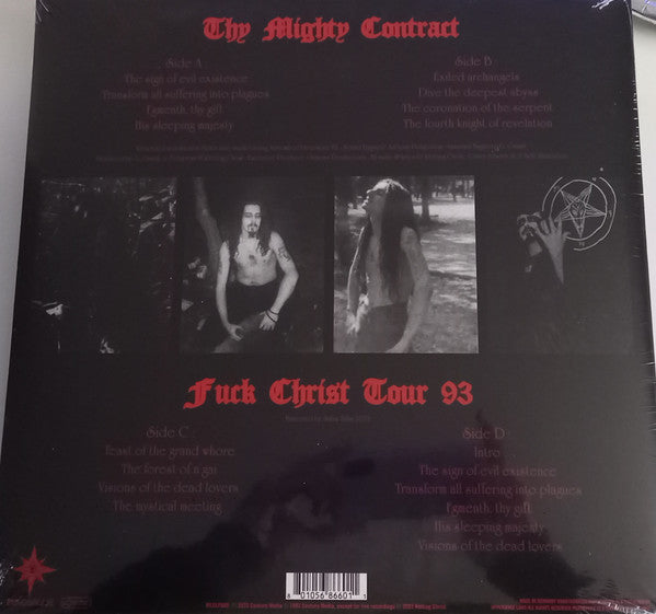 Rotting Christ : Thy Mighty Contract (LP, Album, RE, Red + LP, RE + Ltd)