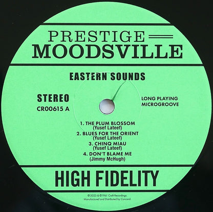 Yusef Lateef : Eastern Sounds (LP, Album, RE, 180)