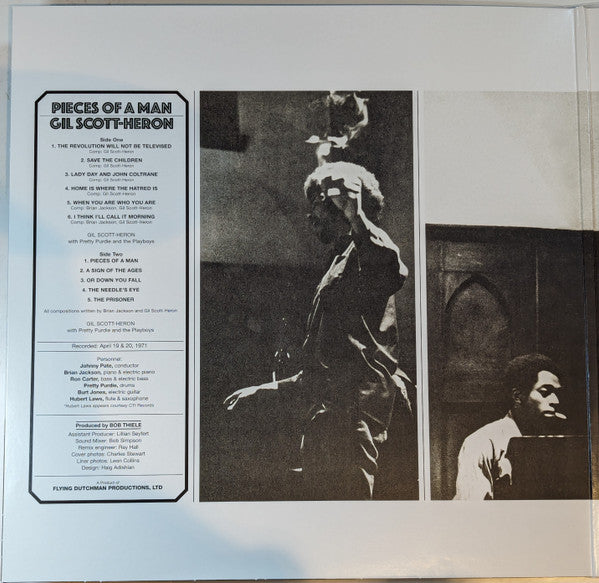 Gil Scott-Heron : Pieces Of A Man (LP, Album, RE, Gat)