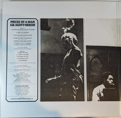 Gil Scott-Heron : Pieces Of A Man (LP, Album, RE, Gat)