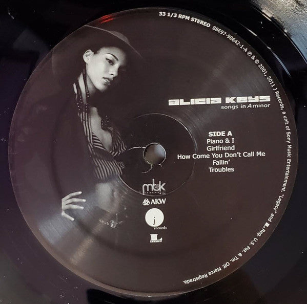 Alicia Keys : Songs In A Minor (2xLP, Album, RE, RM, 180)