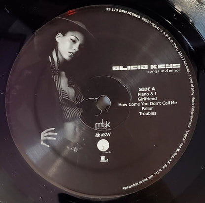 Alicia Keys : Songs In A Minor (2xLP, Album, RE, RM, 180)