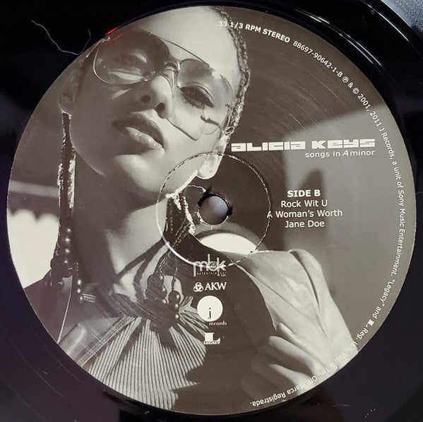 Alicia Keys : Songs In A Minor (2xLP, Album, RE, RM, 180)