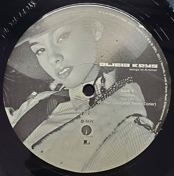 Alicia Keys : Songs In A Minor (2xLP, Album, RE, RM, 180)