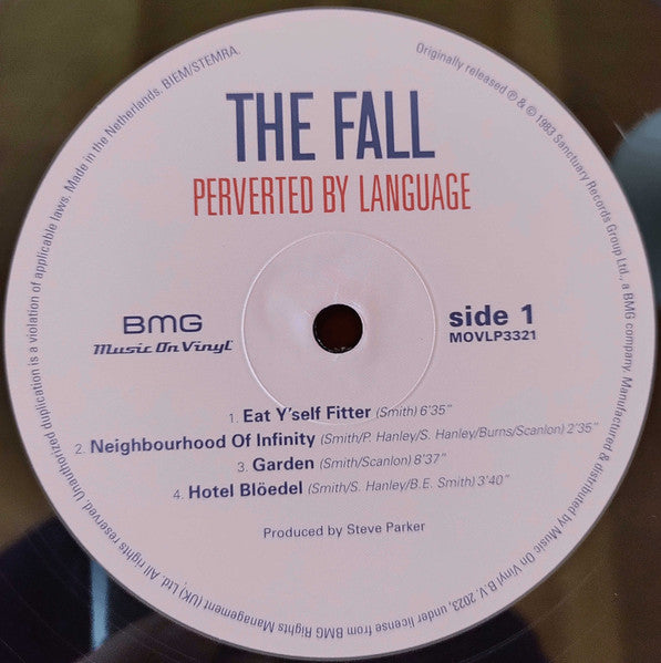 The Fall : Perverted By Language (LP, Album, RE)