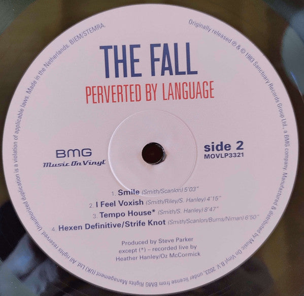 The Fall : Perverted By Language (LP, Album, RE)