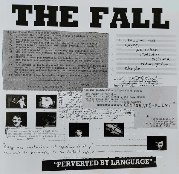 The Fall : Perverted By Language (LP, Album, RE)