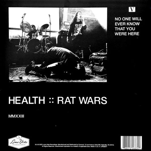 HEALTH (2) : Rat Wars (LP, Album, Ltd, Bla)