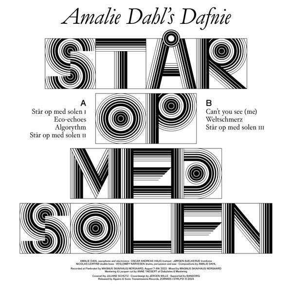 Amalie Dahl's Dafnie : Står Op Med Solen (LP, Album)