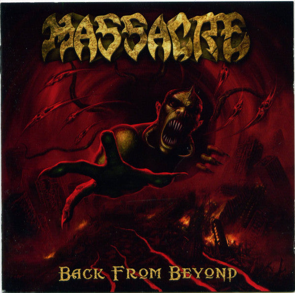 Massacre : Back From Beyond (LP, Album, Ltd, RE, Spl)