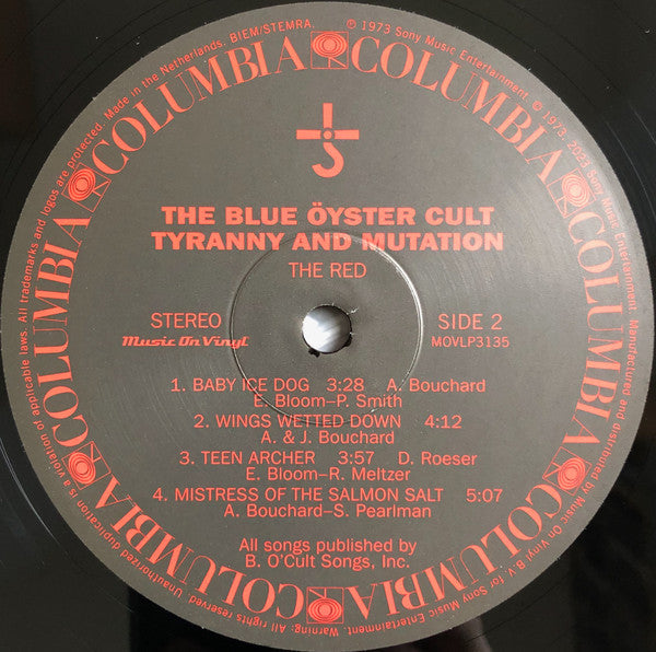 The Blue Öyster Cult* : Tyranny And Mutation (LP, Album, RE, 180)
