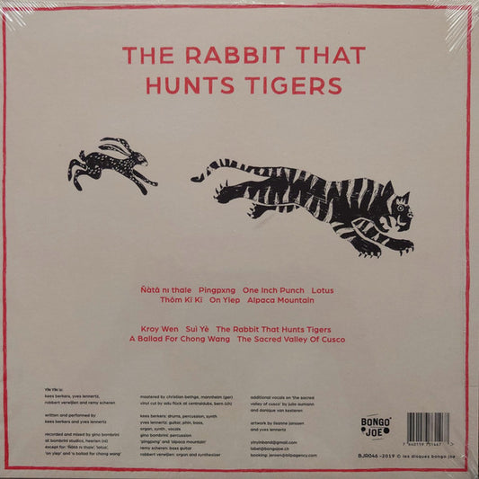 YĪN YĪN : The Rabbit That Hunts Tigers (LP, Album, RP)