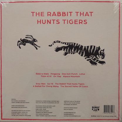 YĪN YĪN : The Rabbit That Hunts Tigers (LP, Album, RP)
