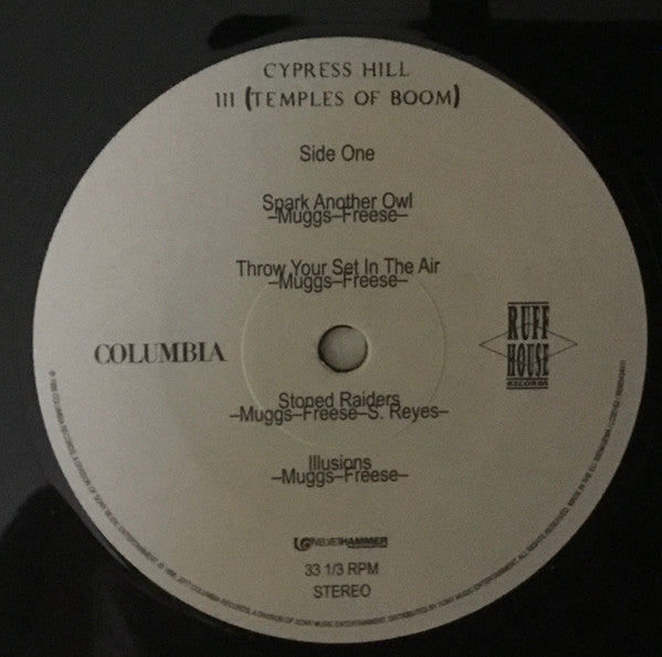 Cypress Hill : III - Temples Of Boom (2xLP, Album, RE, 180)