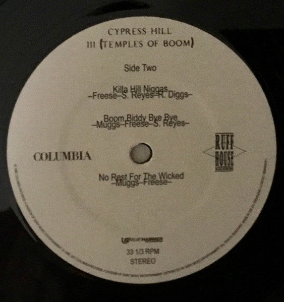 Cypress Hill : III - Temples Of Boom (2xLP, Album, RE, 180)
