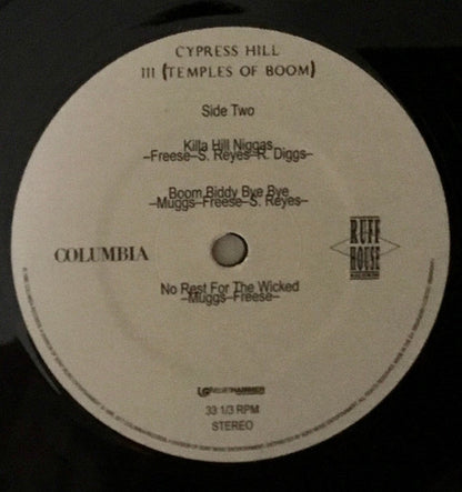 Cypress Hill : III - Temples Of Boom (2xLP, Album, RE, 180)