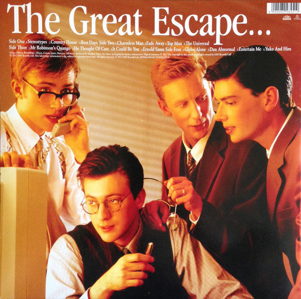 Blur : The Great Escape (2xLP, Album, RE, RM, Gat)