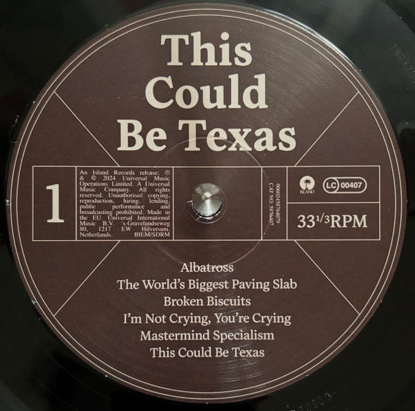 English Teacher : This Could Be Texas (LP, Album)
