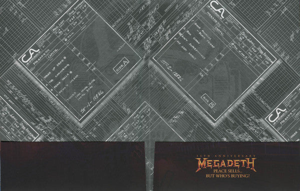 Megadeth : Peace Sells... But Who's Buying? (Box, Dlx, 25t + CD, Album, RE, RM + CD, Album, RE,)