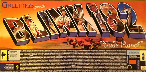 Blink-182 : Dude Ranch (LP, Album, RE, RM, 180)
