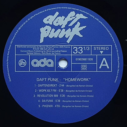 Daft Punk : Homework (2xLP, Album, RE, RP)