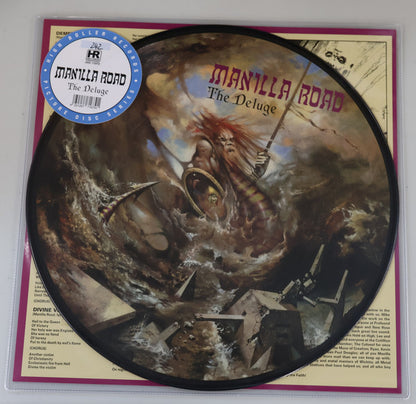Manilla Road : The Deluge (LP, Album, Ltd, Num, Pic, RE, RM)