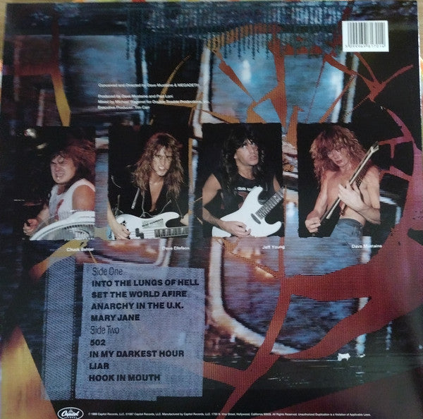 Megadeth : So Far, So Good... So What! (LP, Album, RE)