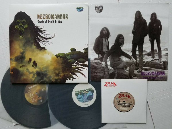 Necromandus : Orexis Of Death & Live (2xLP, Ltd, Die + 7", S/Sided)