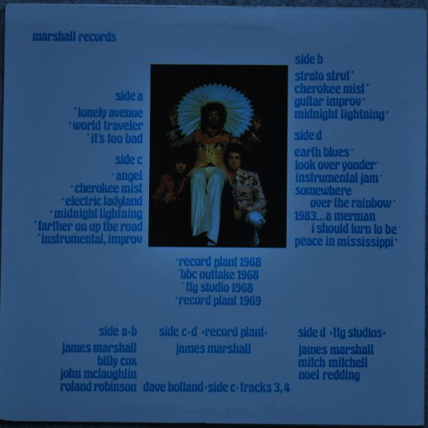 Jimi Marshall Hendrix* : Ladyland In Flames (2xLP, Unofficial)
