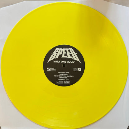Speed (38) : Only One Mode (12", Album, Yel)