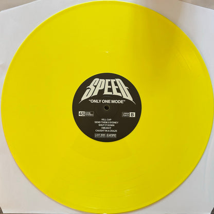 Speed (38) : Only One Mode (12", Album, Yel)