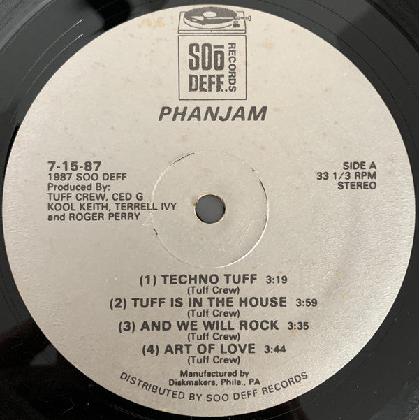 Tuff Crew / Krown Rulers : Phanjam (LP, Album, Gre)