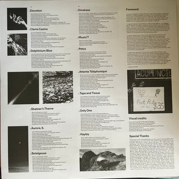 Cassandra Jenkins (2) : My Light, My Destroyer (LP, Album)