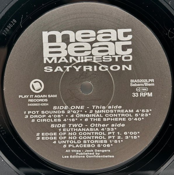 Meat Beat Manifesto : Satyricon (LP, Album, RE)