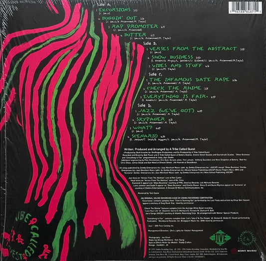 A Tribe Called Quest : The Low End Theory (2xLP, Album, RE)