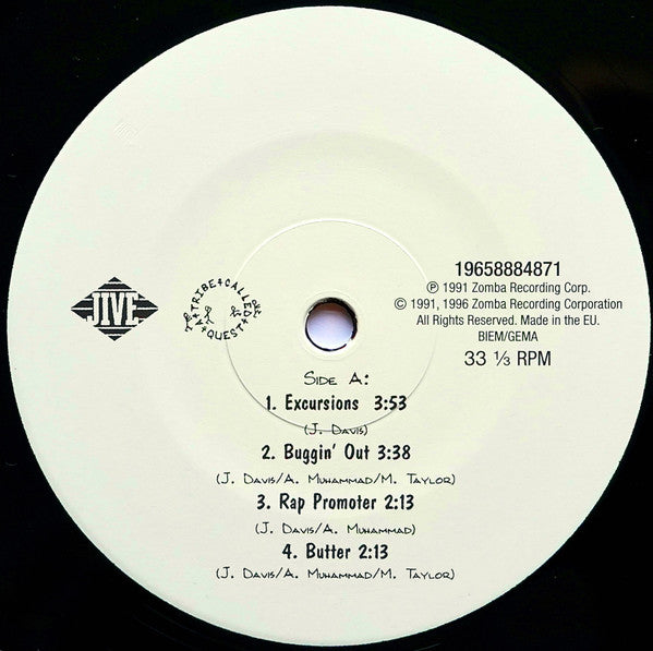 A Tribe Called Quest : The Low End Theory (2xLP, Album, RE)