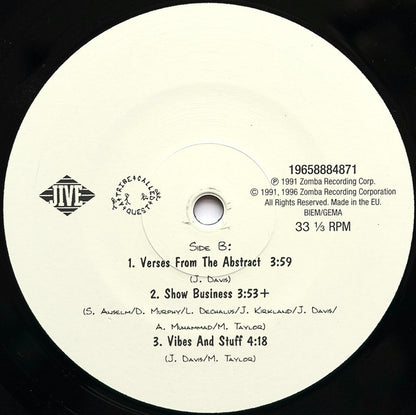 A Tribe Called Quest : The Low End Theory (2xLP, Album, RE)