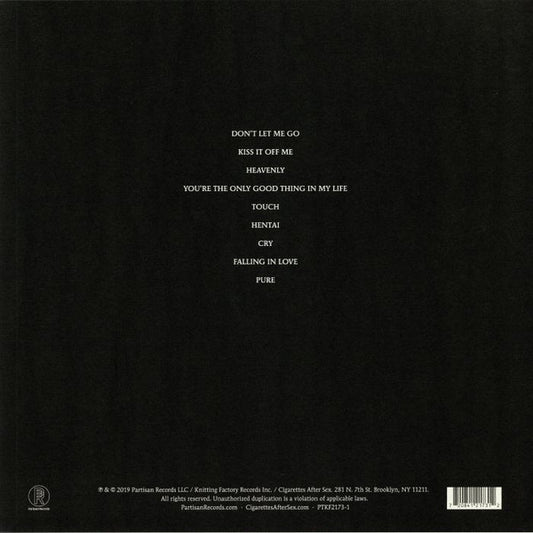 Cigarettes After Sex : Cry (LP)