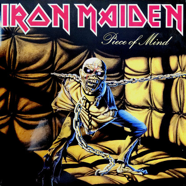 Iron Maiden : Piece Of Mind (LP, Album, RE, RM)