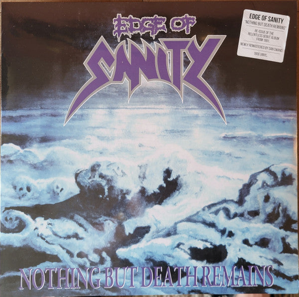 Edge Of Sanity : Nothing But Death Remains (LP, Album, RE, RM, 180)