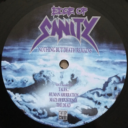 Edge Of Sanity : Nothing But Death Remains (LP, Album, RE, RM, 180)