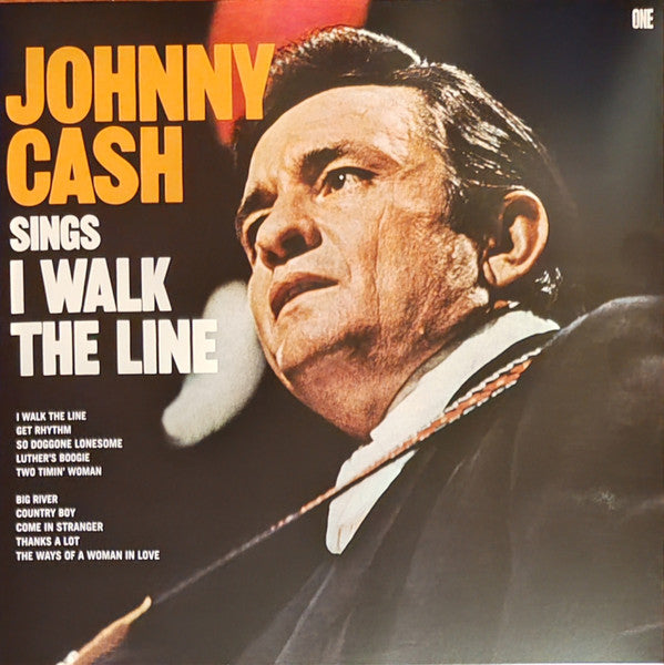 Johnny Cash : Johnny Cash Sings I Walk The Line  (LP, Comp, Ltd, RE, 180)