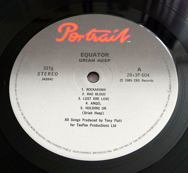 Uriah Heep : Equator (LP, Album)