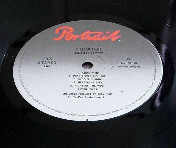 Uriah Heep : Equator (LP, Album)