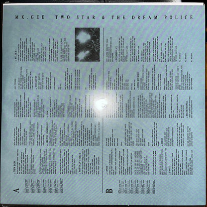 Mk.gee : Two Star & The Dream Police (LP, Album, RE, Gre)